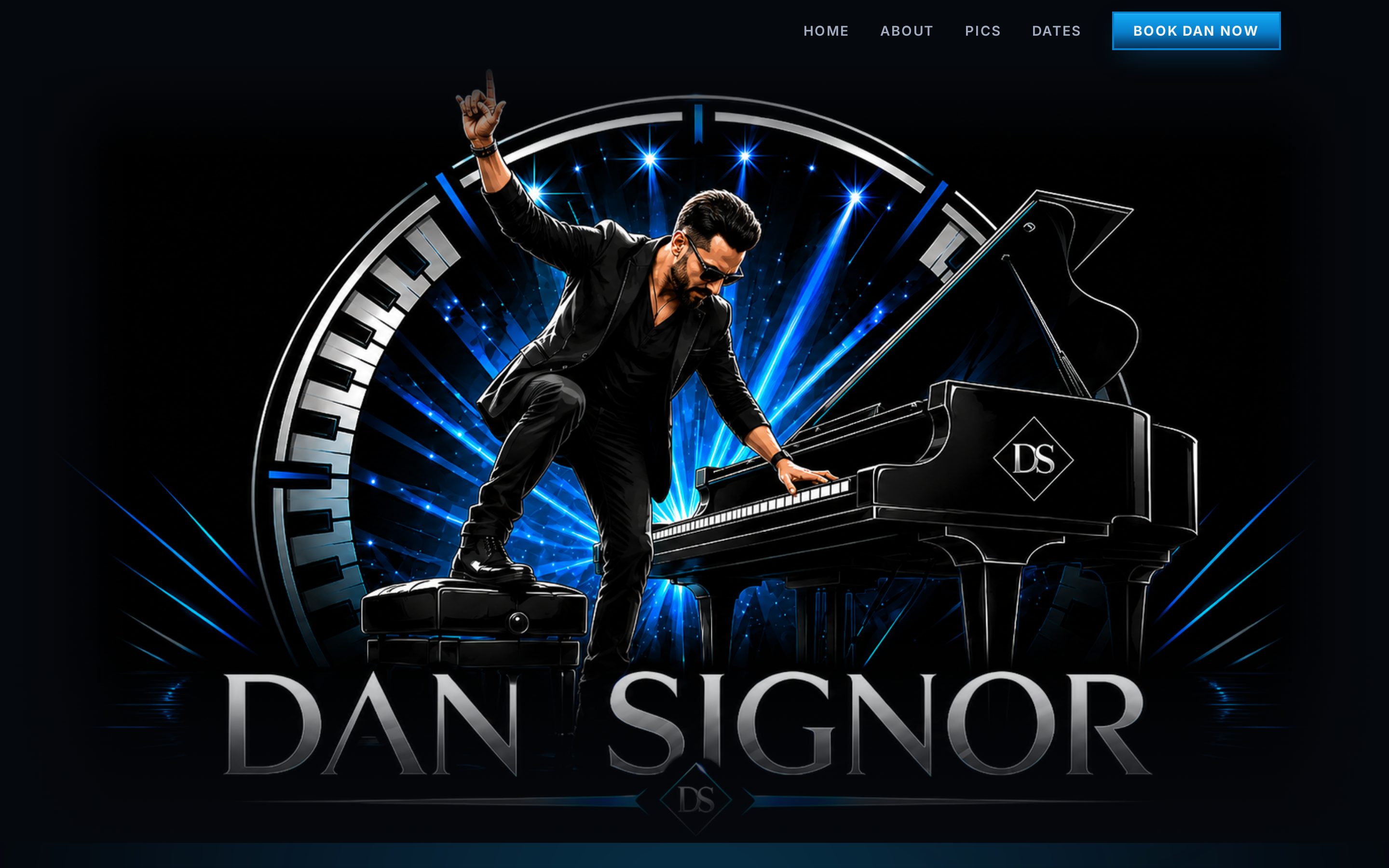 Dan Signor musician and performer website homepage